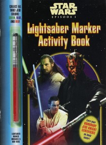 Star Wars Episode I: Lightsaber Marker Activity Book (25.04.1999)