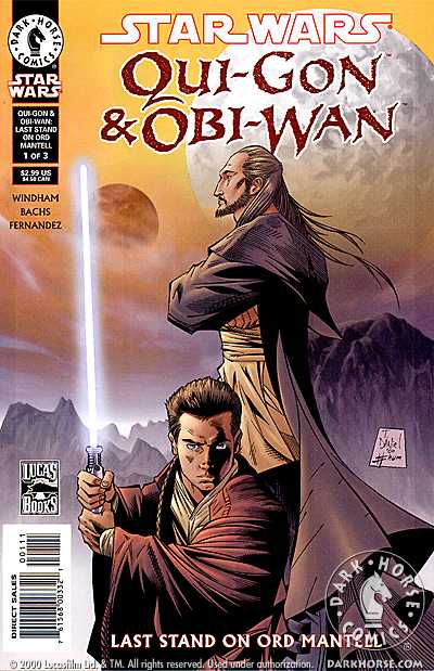 Qui-Gon & Obi-Wan: Last Stand on Ord Mantell #1 (Tony Daniel Cover)