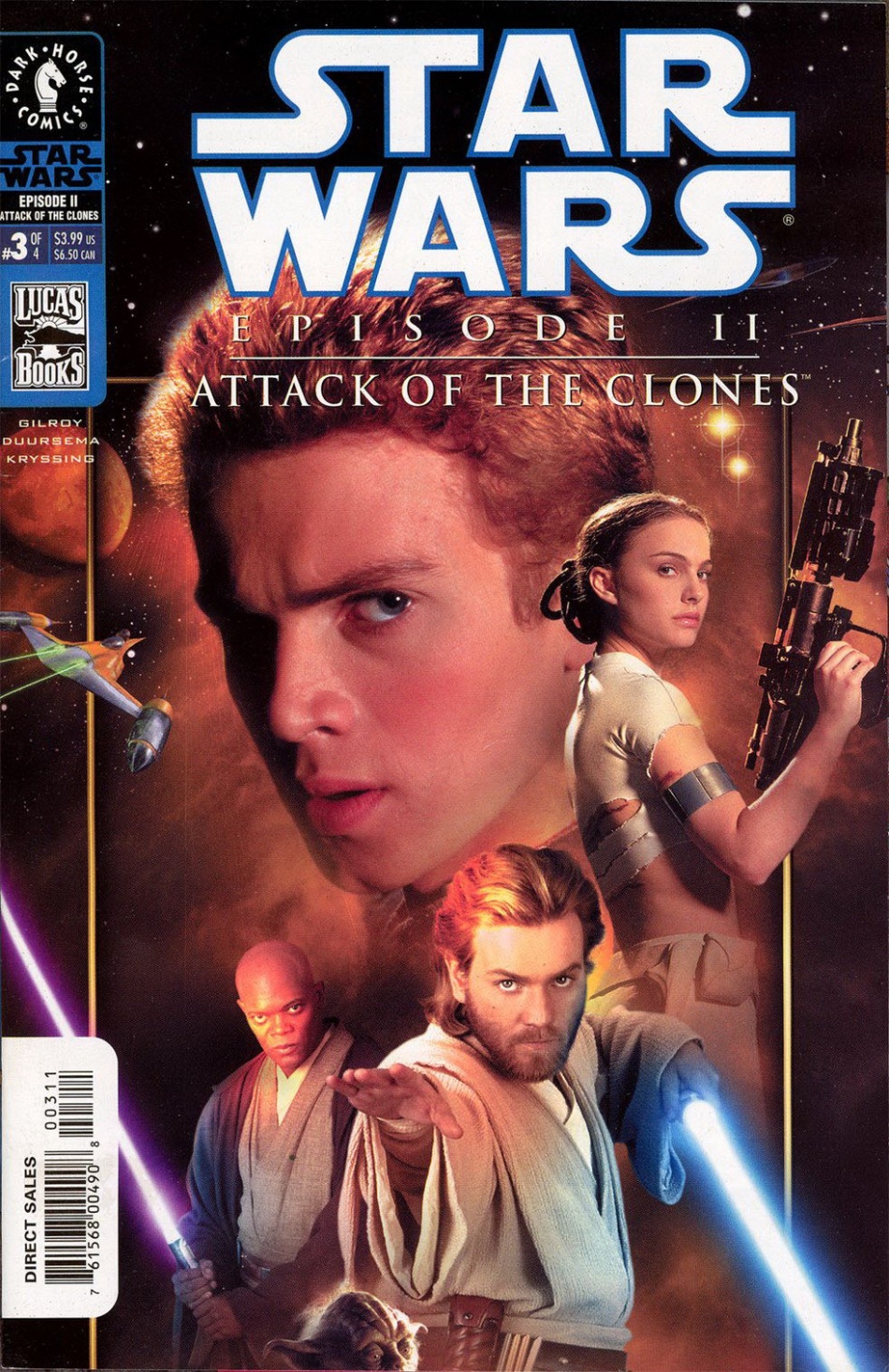 Episode II: Attack of the Clones #3 (Photo Cover) (01.05.2002)