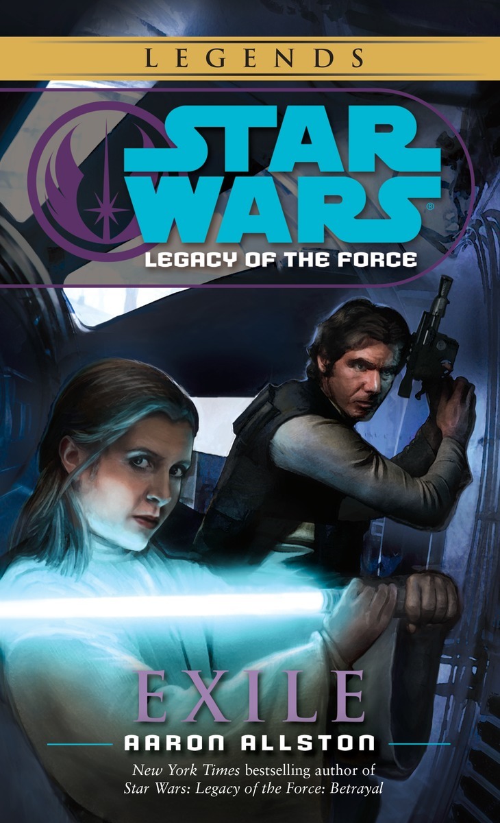 Legacy of the Force 4: Exile (2015, Legends-Cover)