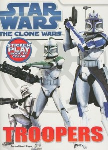 The Clone Wars: Troopers - Sticker Play Book to Color (01.08.2008)