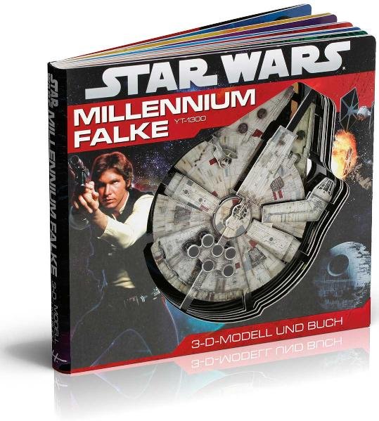 Millennium Falke: 3-D-Modell und Buch (31.07.2010)