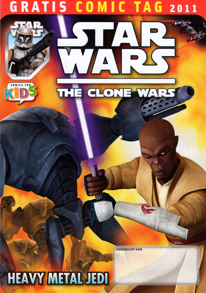 Gratis-Comic-Tag 2011: <em>The Clone Wars: Heavy Metal Jedi</em> (14.05.2011)