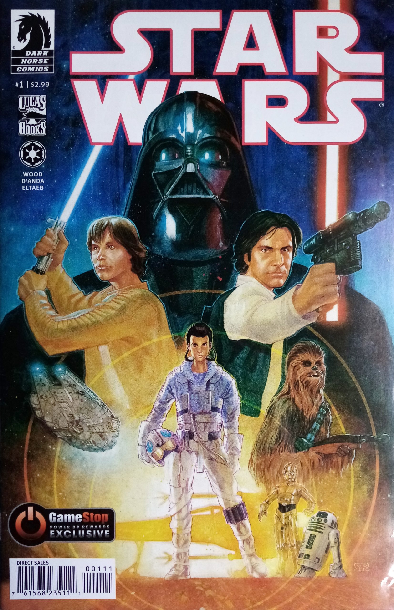 Star Wars #1 (GameStop Variant Cover)
