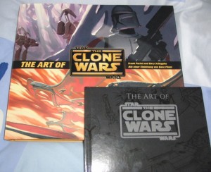 Zwei Bücher, ein Titel: The Art of Star Wars: The Clone Wars