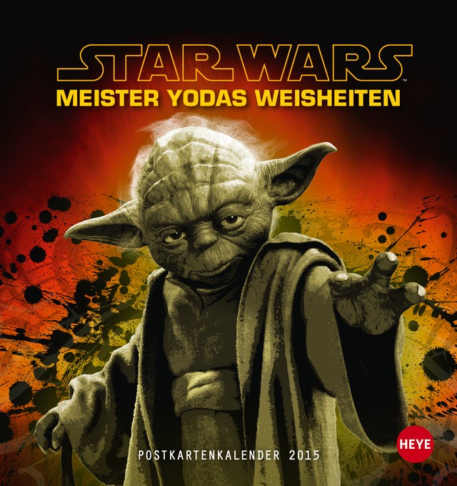 Meister Yodas Weisheiten Postkartenkalender 2015