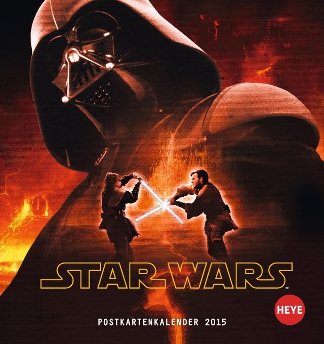 Star Wars Postkartenkalender 2015