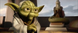 Meister Yoda in den neuen Folgen