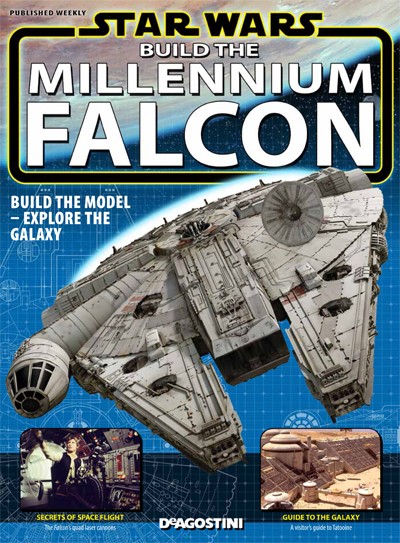 DeAgostini bauen die Star Wars Millennium Falcon-Ausgabe 86-MAG & Rahmen-NEU