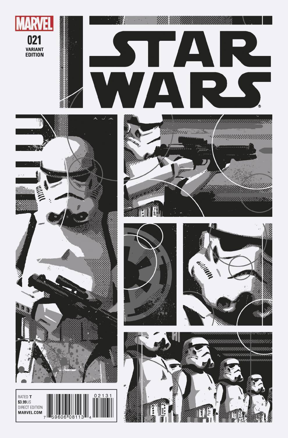 Star Wars #21 (David Aja Black & White Variant Cover) (20.07.2016)