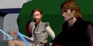 Anakin und Obi-Wan in <em/><figcaption id=
