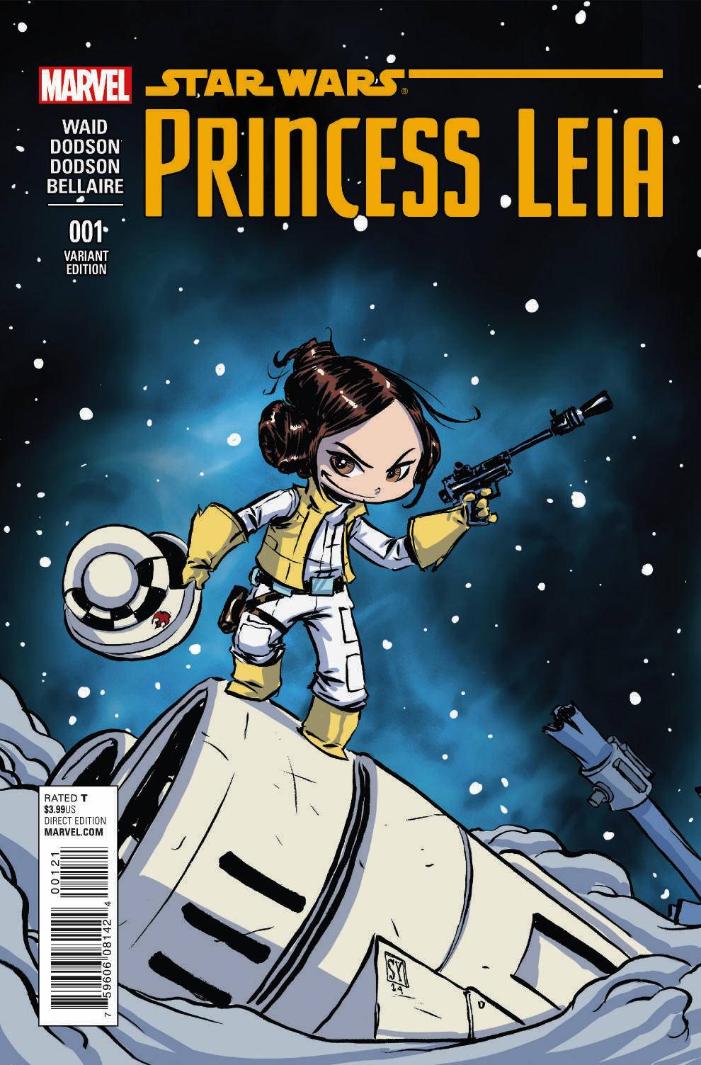 Princess Leia #1 (Skottie Young Variant Cover) (04.03.2015)