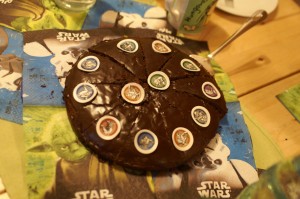 Ein wohltätiger Sonntag: Star Wars Schokokuchen