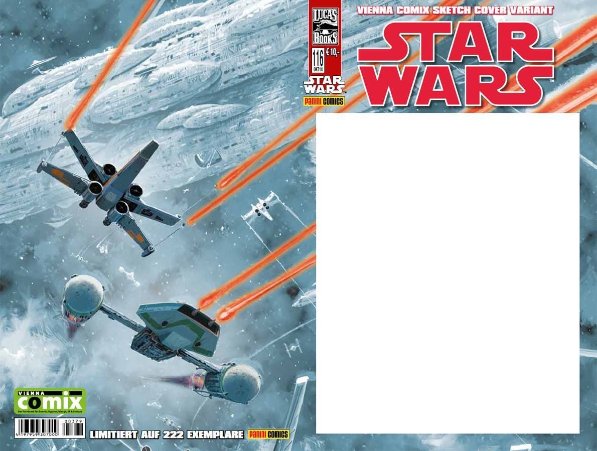 Star Wars #116 Sketch Edition Variant Cover