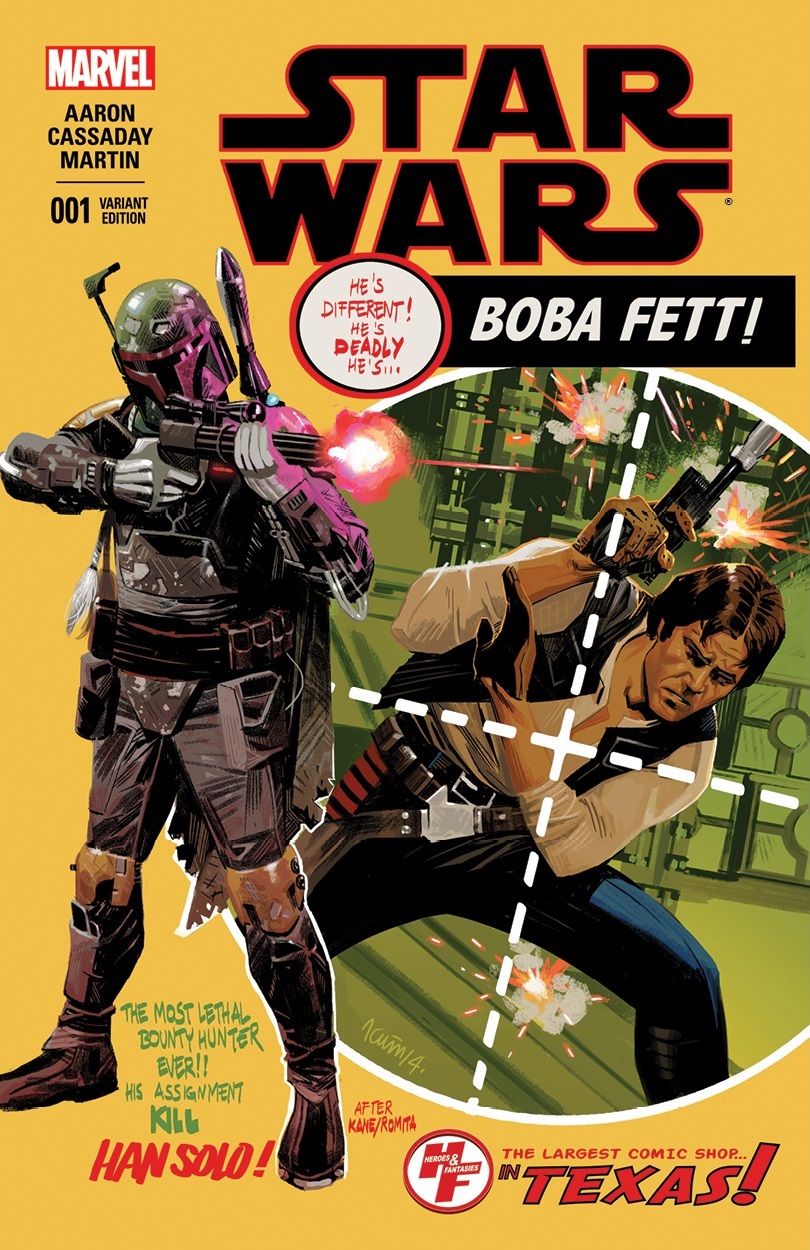 Star Wars #1 (Daniel Acuna Heroes & Fantasies Variant Cover) (14.01.2015)