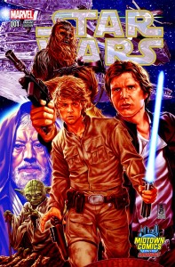 Star Wars #1 (Mark Brooks Midtown Comics Connecting Variant Cover 1) (14.01.2015)