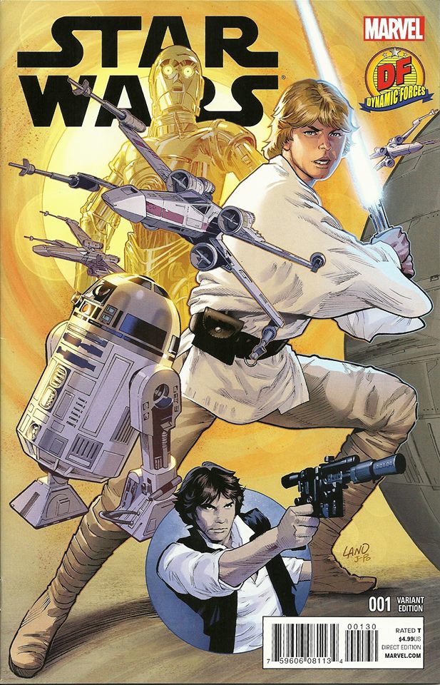 Star Wars #1 (Greg Land Dynamic Forces Variant Cover) (14.01.2015)