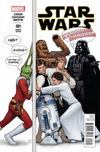 Star Wars #1 (John Tyler Christopher Humorous Party Variant Cover) (14.01.2015)