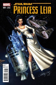 Princess Leia #1 (J. Scott Campbell Connecting Variant Cover C) (04.03.2015)