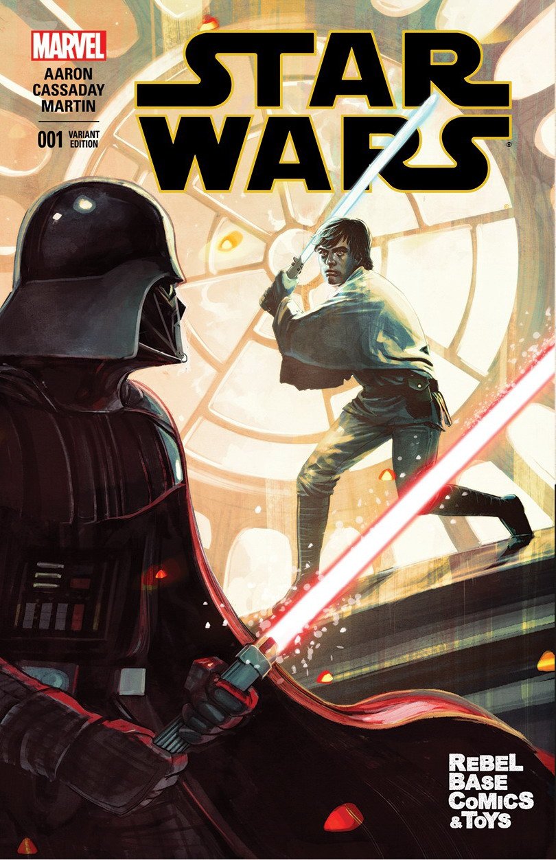 Star Wars #1 (Stephanie Hans Rebel Base Comics & Toys Variant Cover) (14.01.2015)