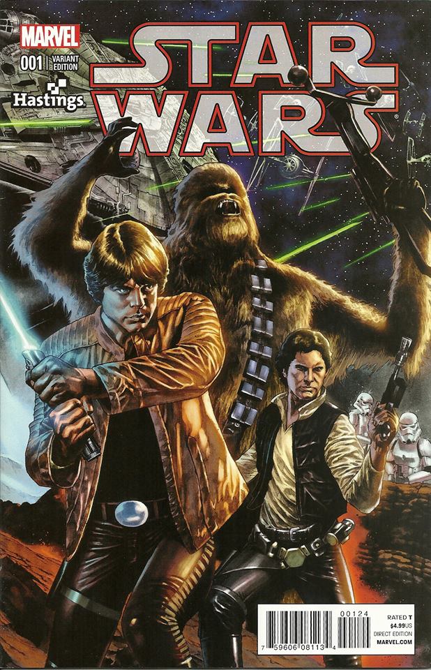 Star Wars #1 (Mico Suayan Hastings Variant Cover) (14.01.2015)