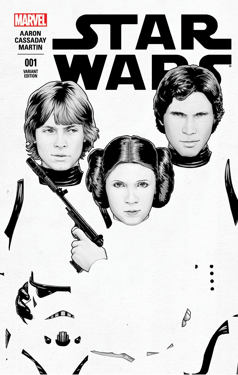 Star Wars #1 (John Tyler Christopher ComiXposure Sketch Variant Cover) (14.01.2015)