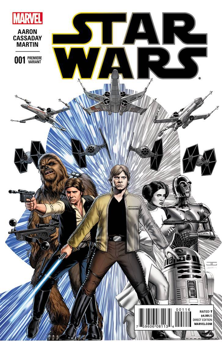 Star Wars #1 (John Cassaday Premiere Variant Cover) (14.01.2015)