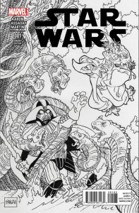 Star Wars #1 (Stan Sakai CSC/BBC Sketch Variant Cover) (14.01.2015)