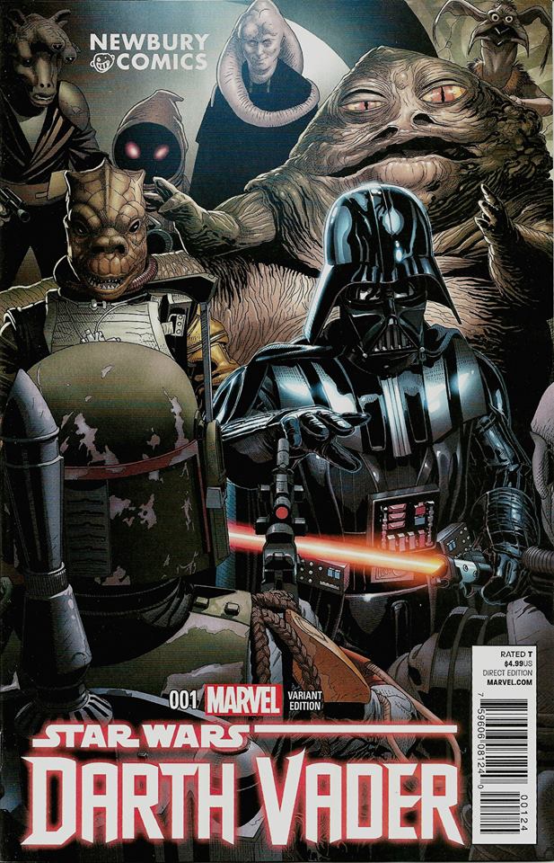 Darth Vader #1 (Salvador Larroca Newbury Comics Variant Cover) (11.02.2015)