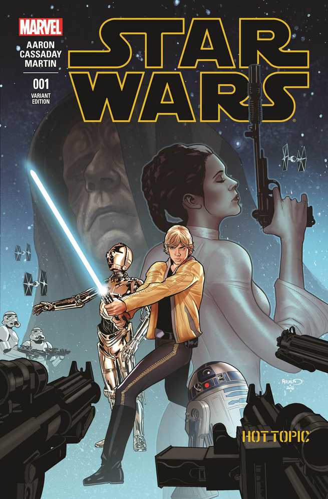 Star Wars #1 (Paul Renaud Hot Topic Variant Cover) (14.01.2015)