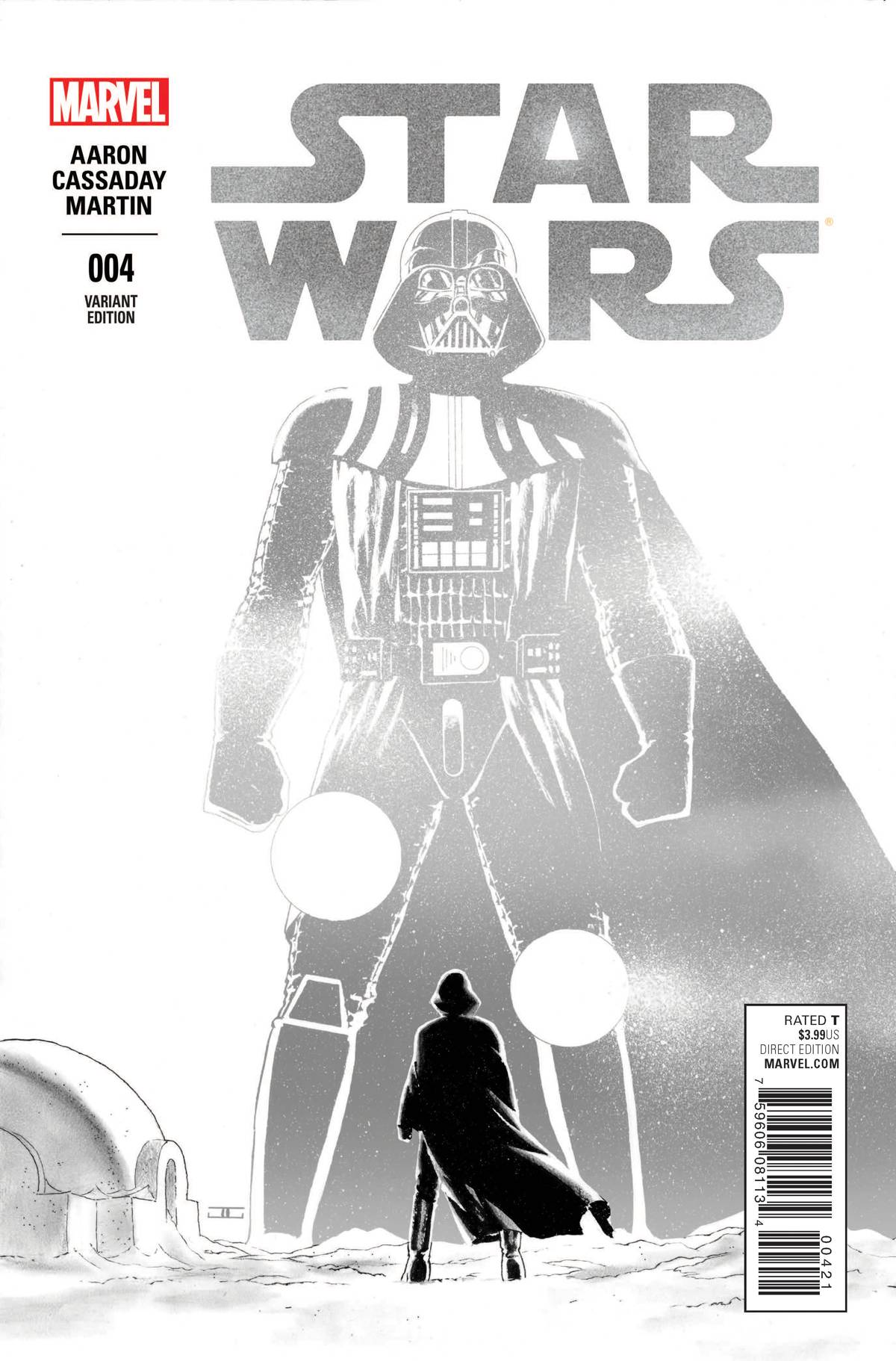 Star Wars #4 (John Cassaday Sketch Variant Cover) (22.04.2015)