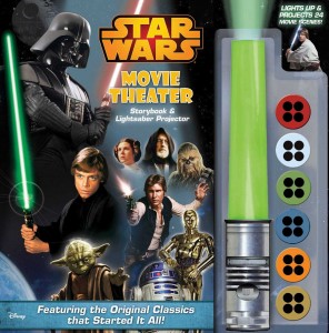 Star Wars Movie Theater Storybook & Lightsaber Projector (25.08.2015)