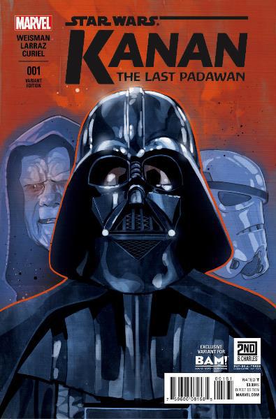 Kanan: The Last Padawan #1 (Phil Noto Books-A-Million Connecting Variant Cover) (01.04.2015)