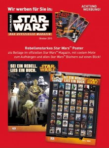 Posterbeilage zum Offiziellen Star Wars Magazin #79 im Oktober