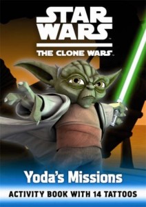 The Clone Wars: Yoda's Missions - Activity Book with 14 Tattoos (05.02.2009)