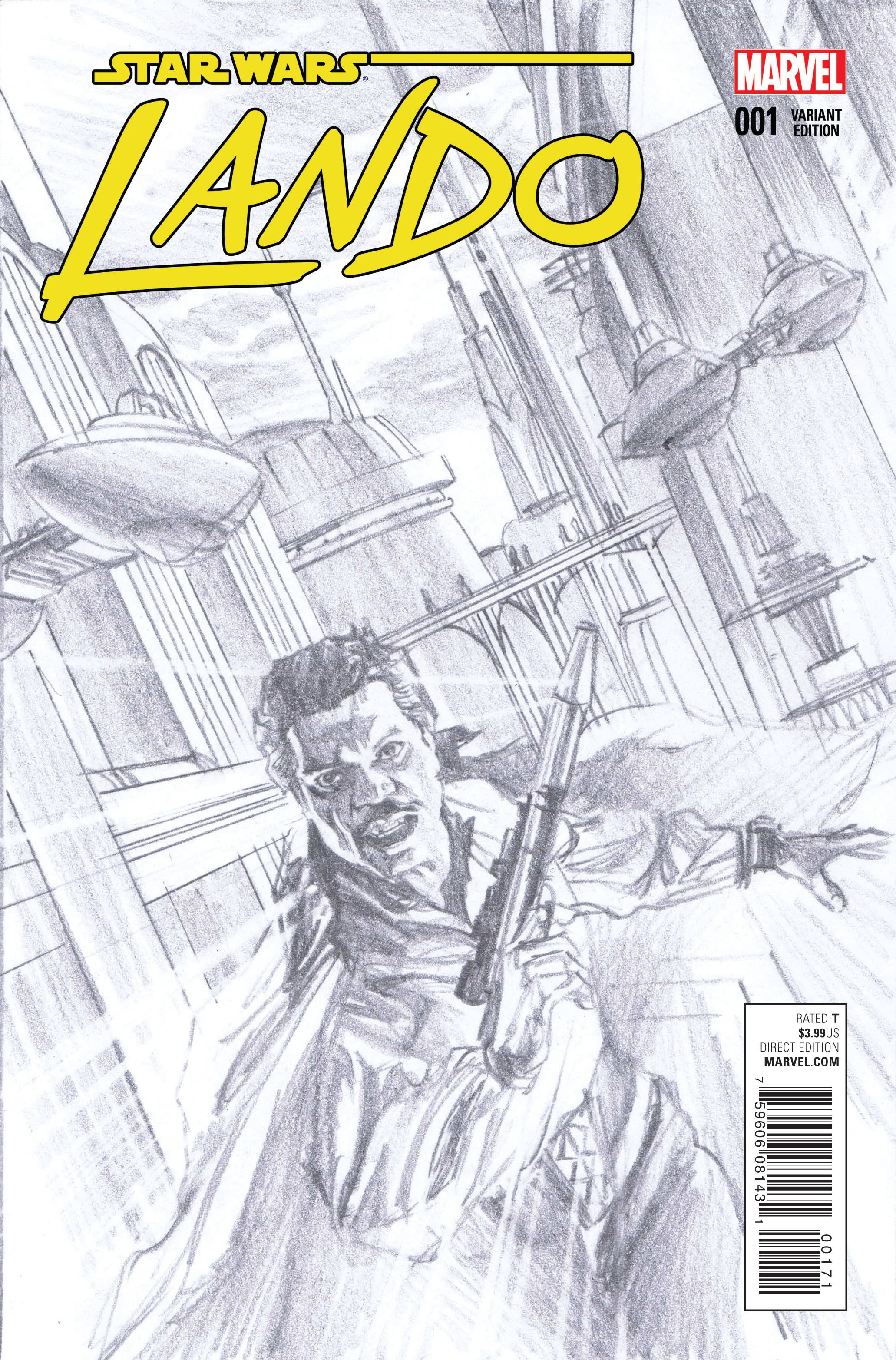 Lando #1 (Alex Ross Sketch Variant Cover) (08.07.2015)