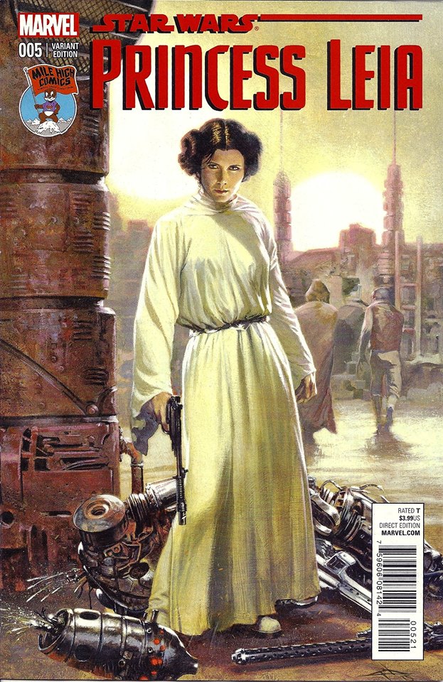 Princess Leia #5 (Gabriele Dell'Otto Mile High Comics Variant Cover) (01.07.2015)