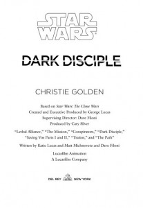 Dark Disciple - Titel der TCW-Folgen