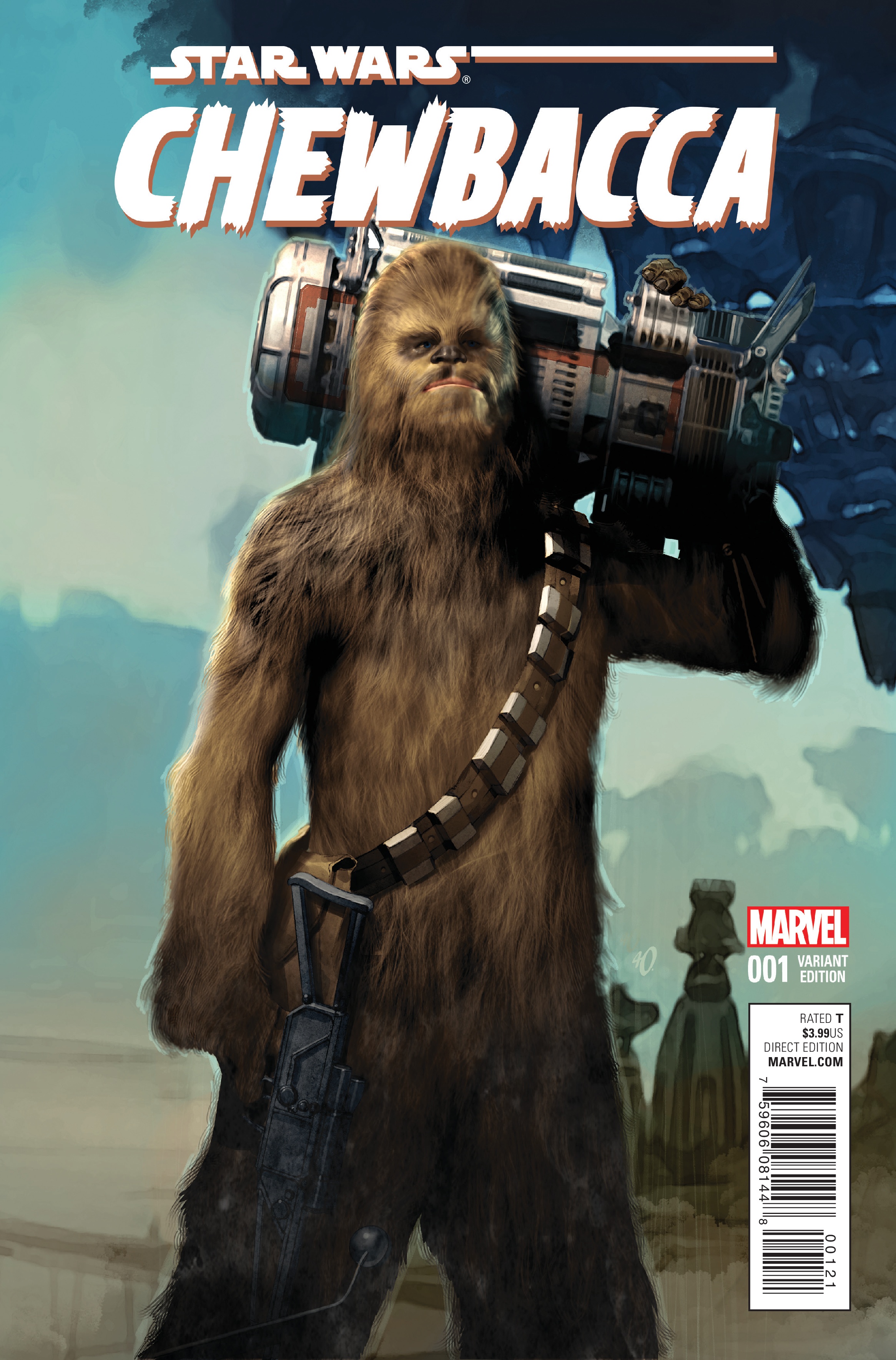 Chewbacca #1 (Ariel Olivetti Variant Cover) (14.10.2015)