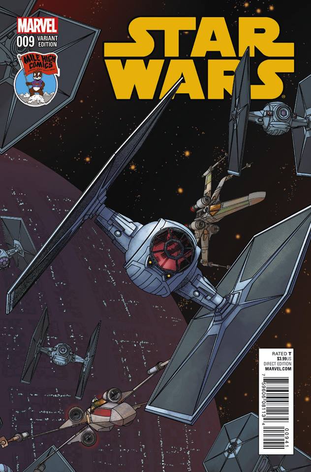 Star Wars #9 (Mike McKone Mile High Comics Connecting Variant Cover) (16.09.2015)