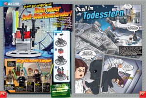 LEGO Star Wars Magazin #5 - Vorschau Seiten 4 und 5