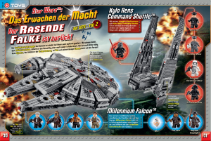 LEGO Star Wars Magazin #5 - Vorschau Seiten 30 und 31