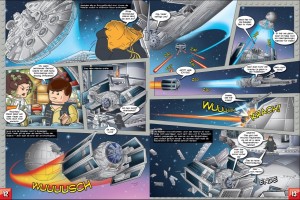 LEGO Star Wars Magazin #5 - Vorschau Seiten 12 und 13