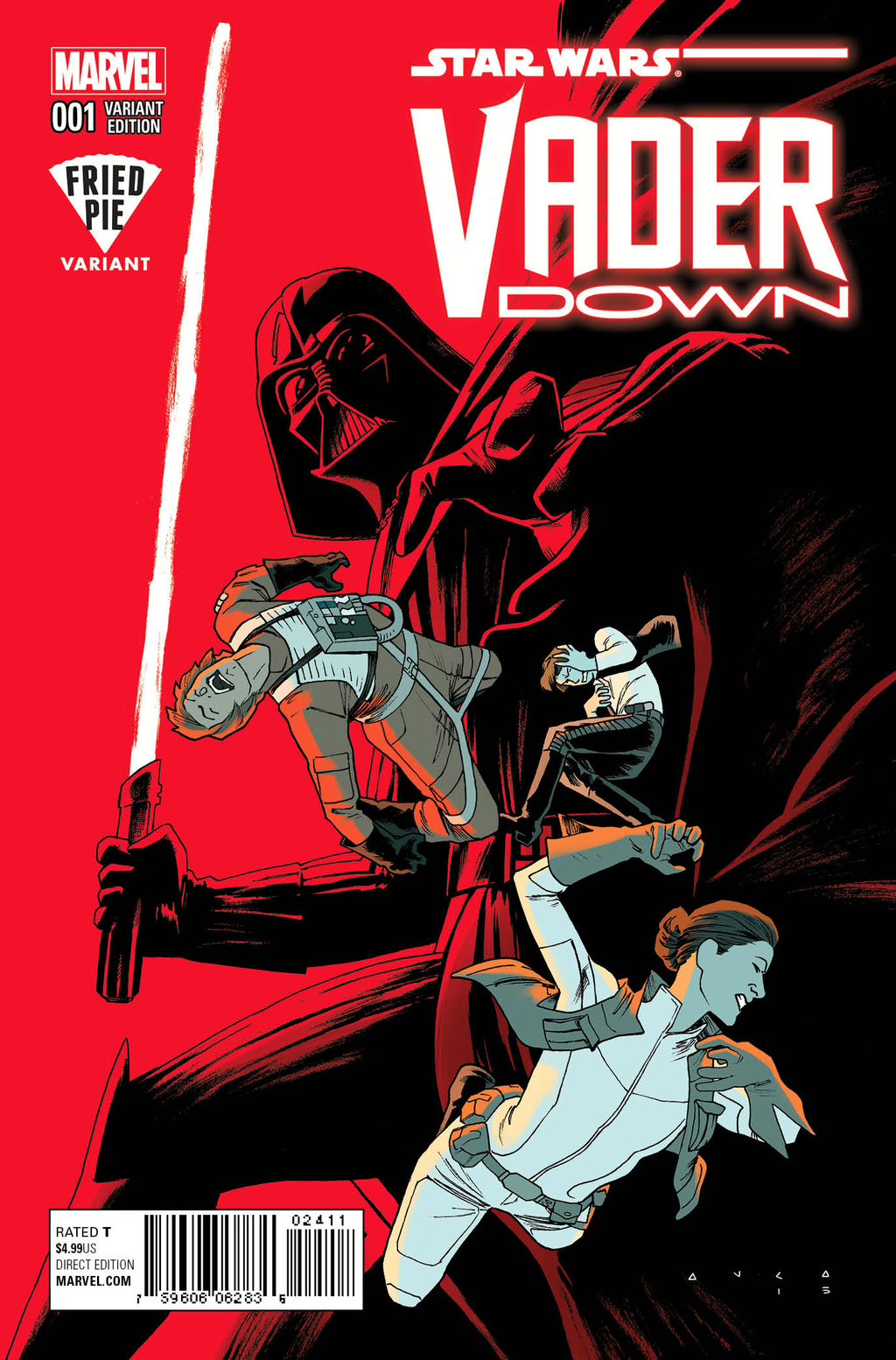 Vader Down #1 (Kris Anka Fried Pie Variantcover) (18.11.2015)