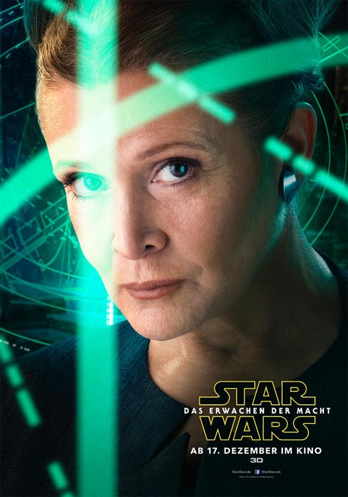 Leia-Poster zu Das Erwachen der Macht
