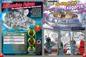LEGO Star Wars Magazin #7 - Vorschau Seiten 4 und 5