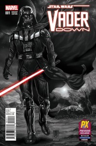 Vader Down #1 (Mark Brooks Black & White PX Retailer Appreciation Variant Cover) (18.11.2015)