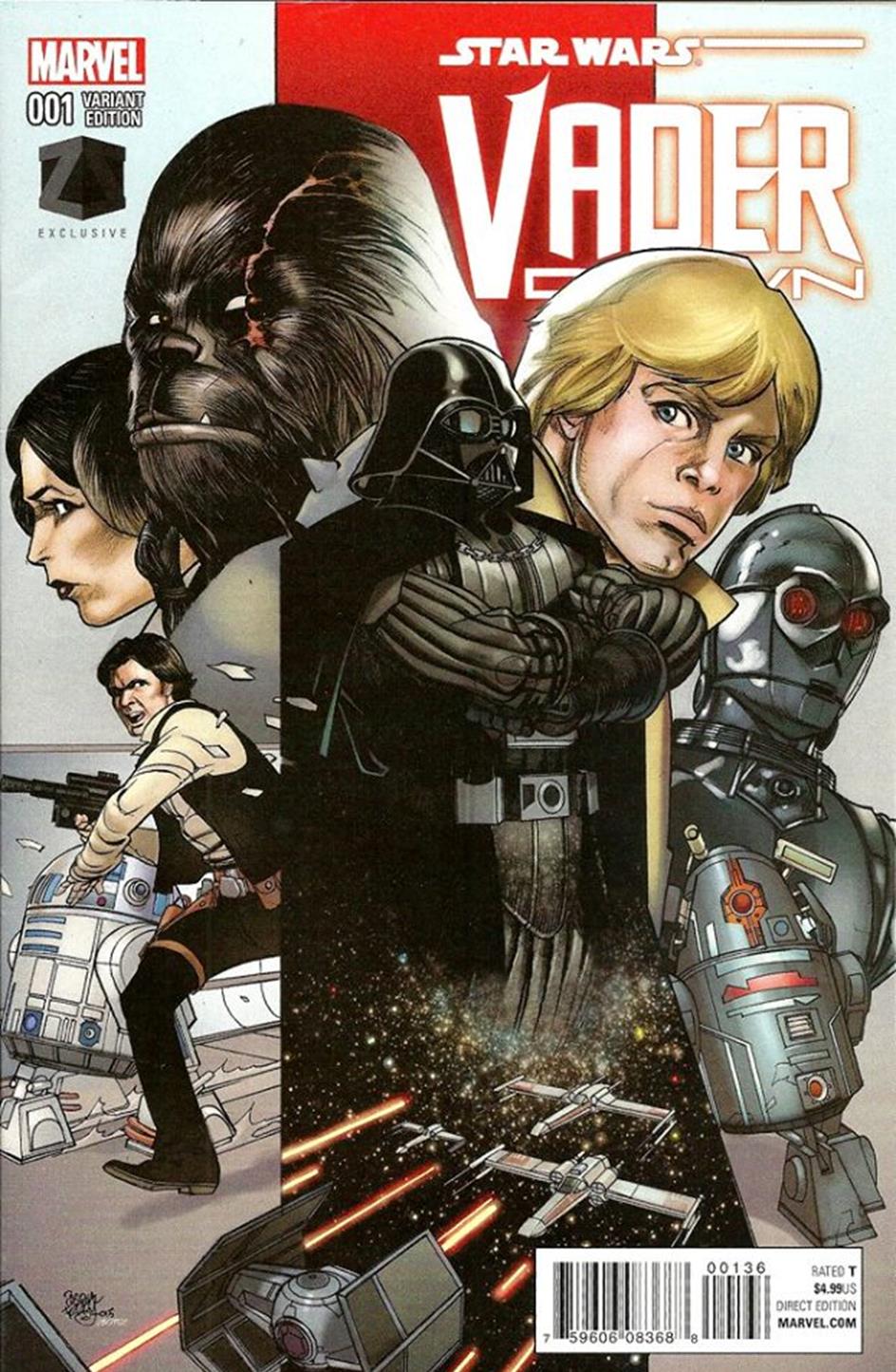Vader Down #1 (Pasqual Ferry Variantcover) (Dezember 2015)