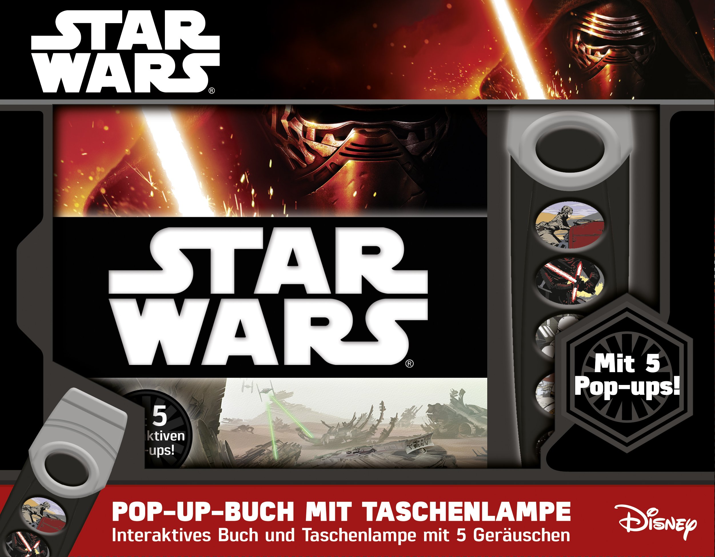 Star Wars Pop-Up-Buch mit Taschenlampe (06.05.2016)