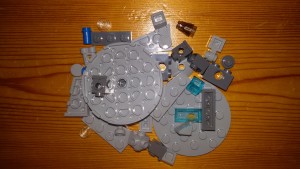 LEGO Star Wars Magazin #7 - Millenium Falcon - Bauteile